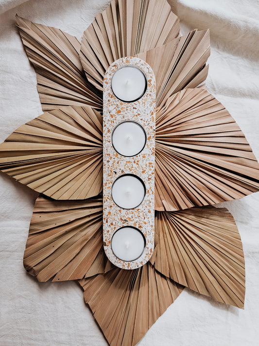 Long tealight holder siena collections