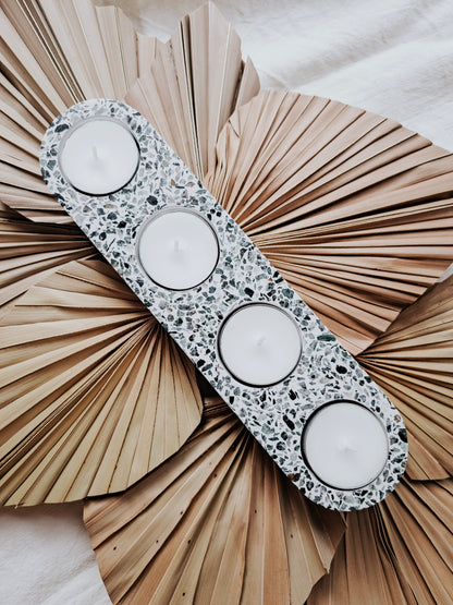 Long tealight holder - Elba Collection