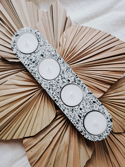 Long tealight holder - Elba Collection