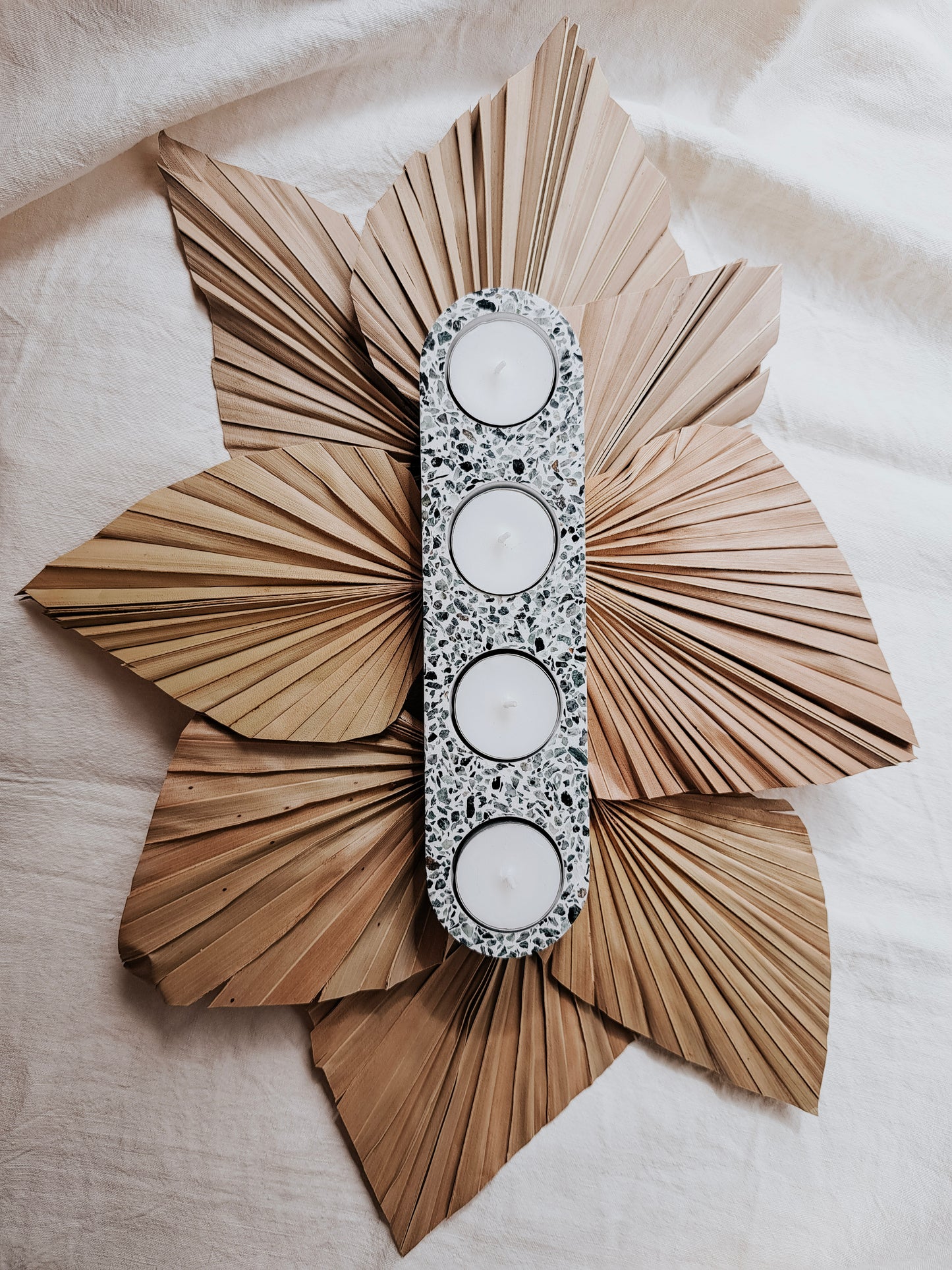 Long tealight holder - Elba Collection