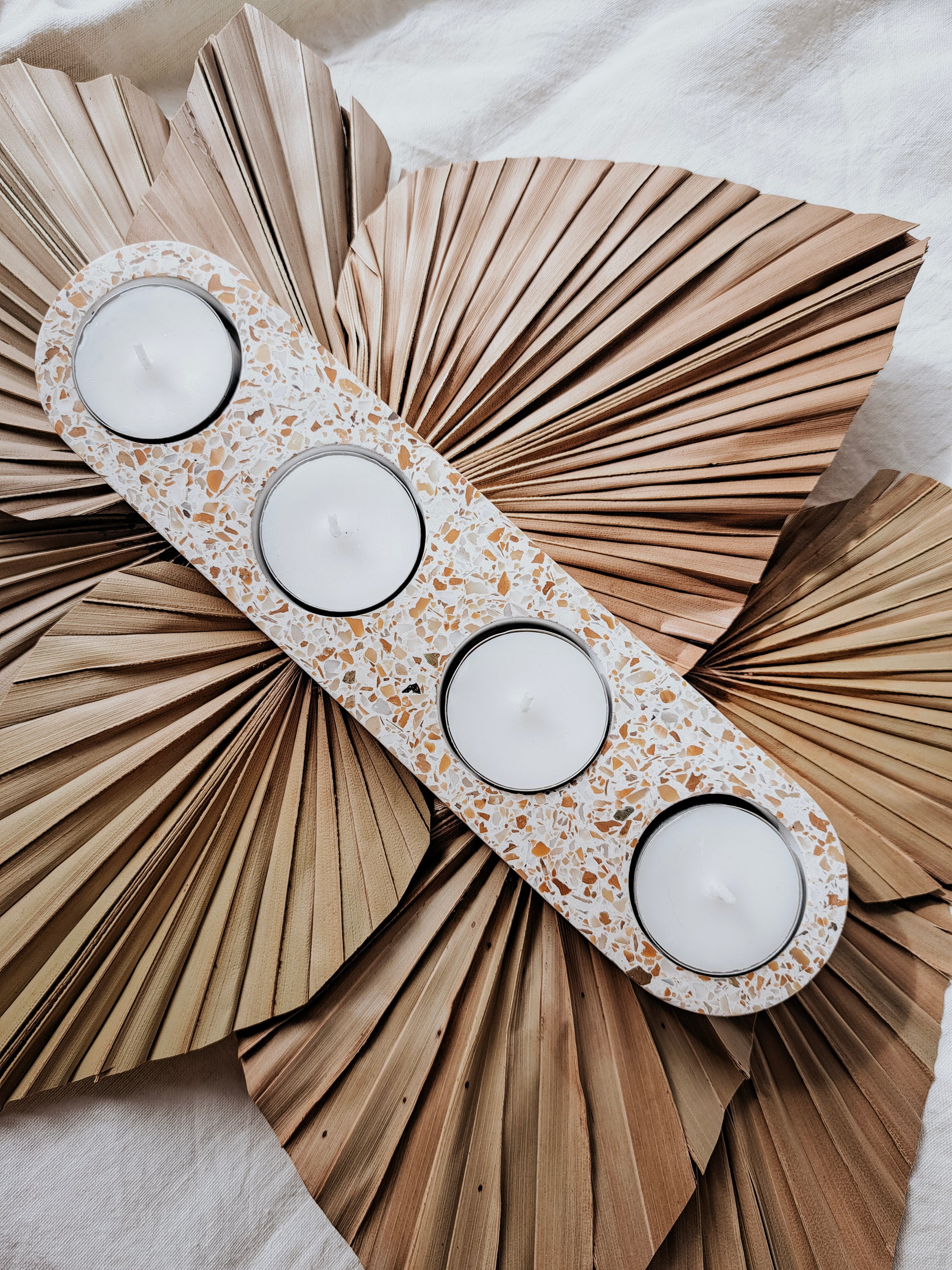 Long tealight holder  siena collection