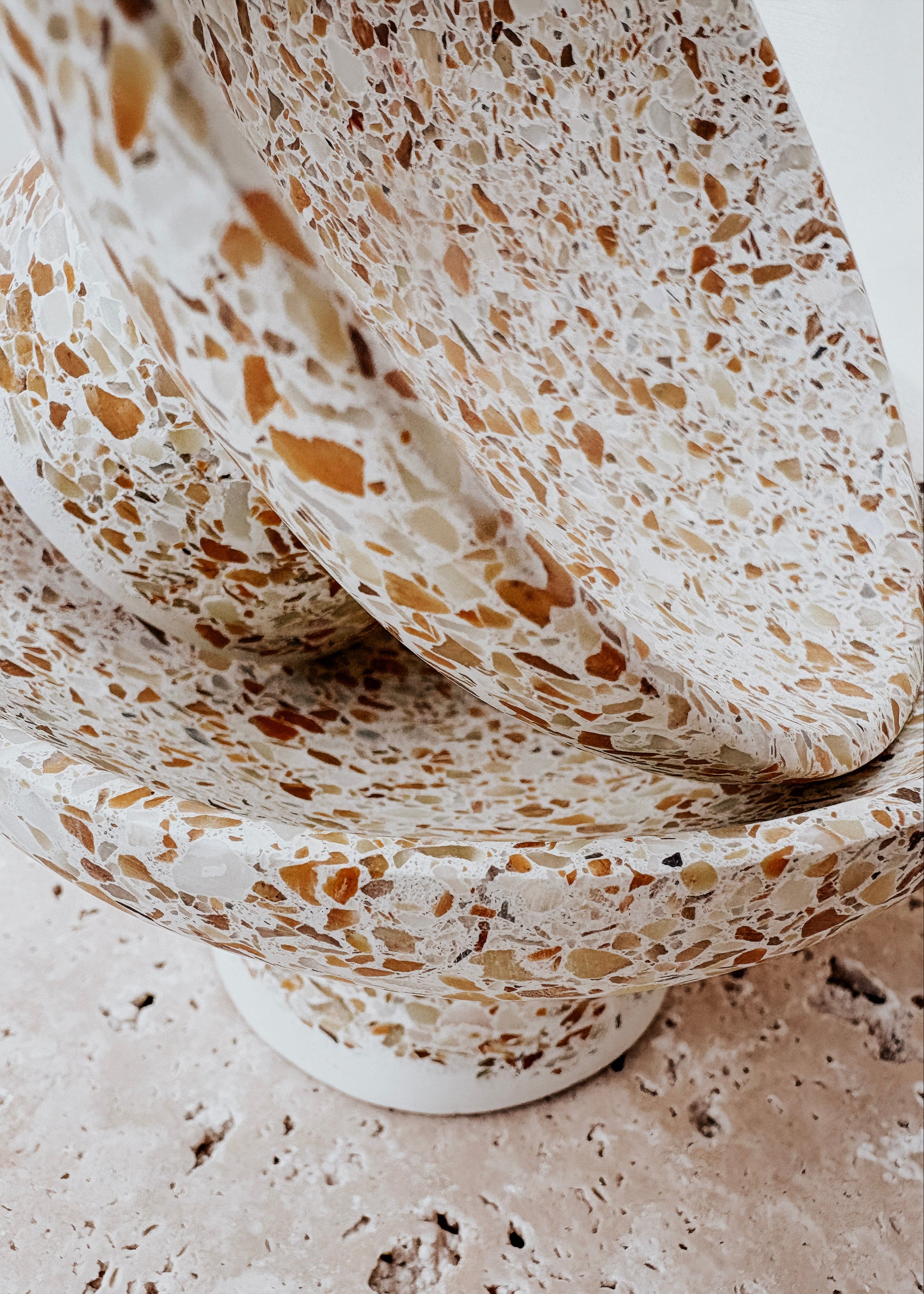 Pedestal Bowl - siena collection