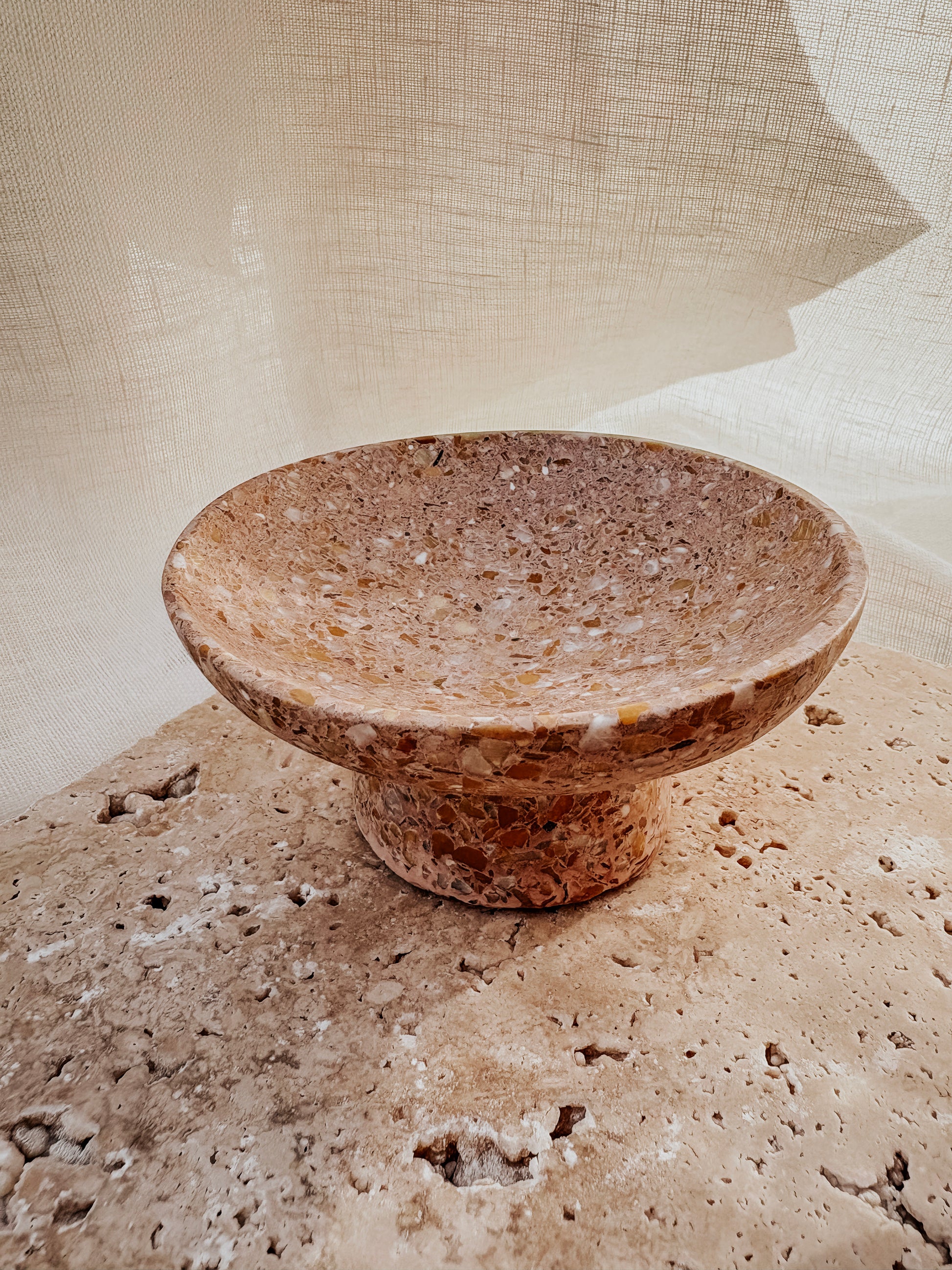 Pedestal bowl - verona collection